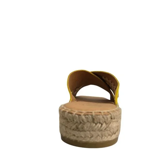 JUTELIA Made In Spain Suede Espadrille Flat Sandals - Picture 12 of 13